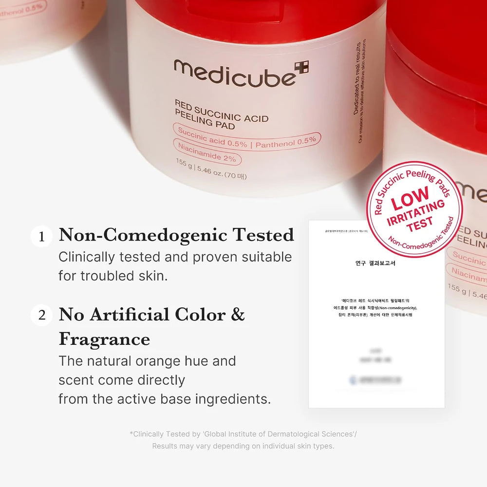 Medicube Succinic Acid Panthenol Peeling Pads