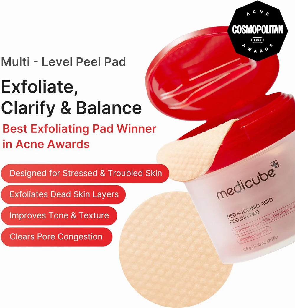 Medicube Succinic Acid Panthenol Peeling Pads