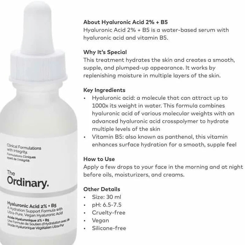 Hyaluronic Acid Hydrating Serum