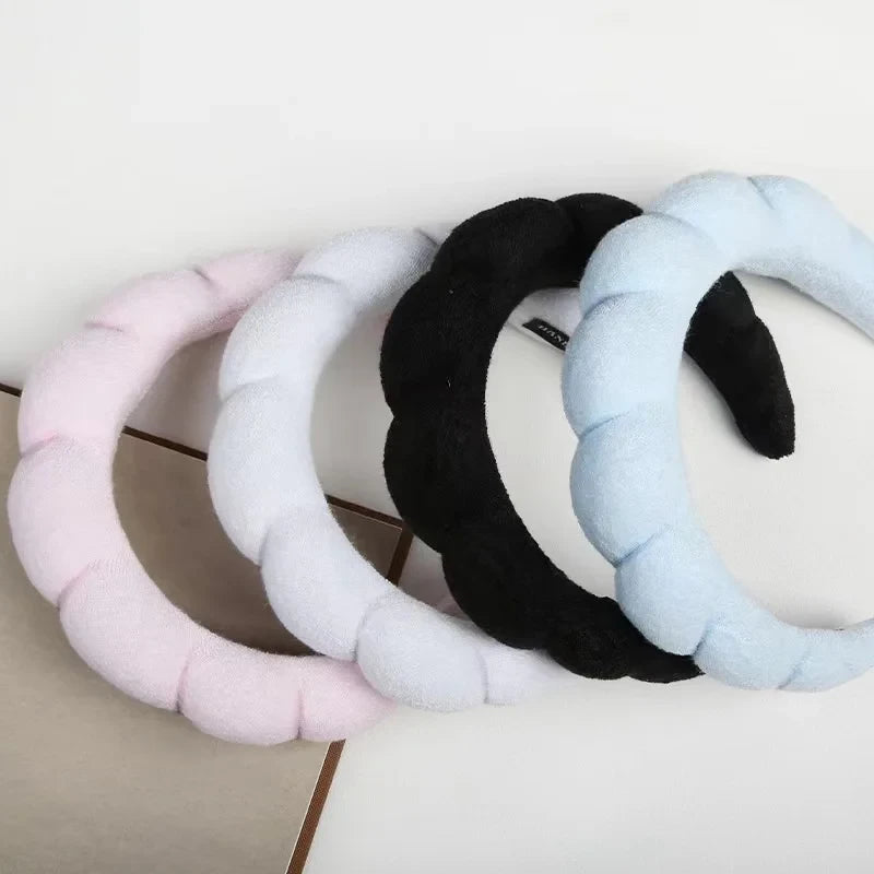 Waterproof Spa Headband and Wristband Set
